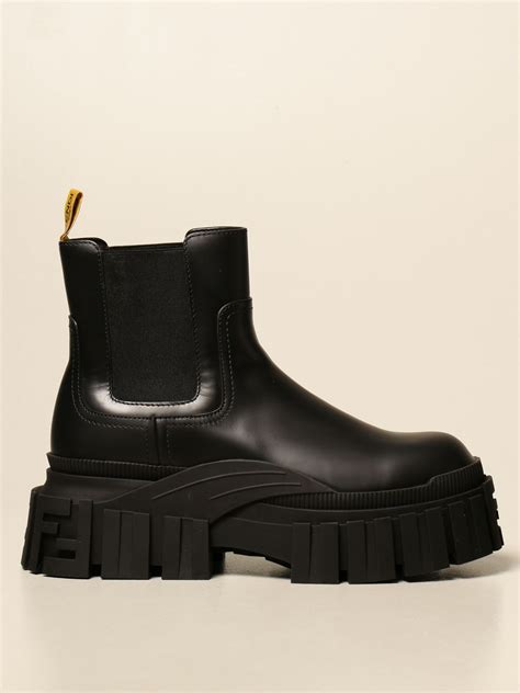 fendi boots men's|fendi leather ankle boots men.